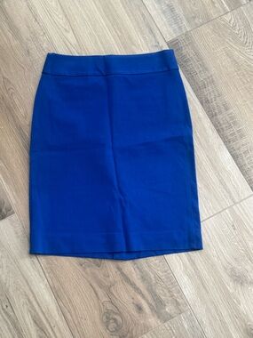 Banana Republic Cobalt Blue Pencil Skirt